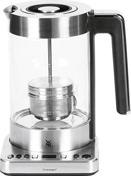 Actual product image WMF Glass Kettle with Temperature Selection 1,7l Tea Strainer Keep Warm Function Lono 3000W (1.70 l)