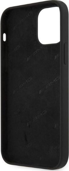 Produktbild Mercedes AMG AMHCP12LSGLBGN iPhone 12 Pro Max 6,7" czarny/black hardcase Silicone Big Logo (Apple iPhone 12 Pro Max)
