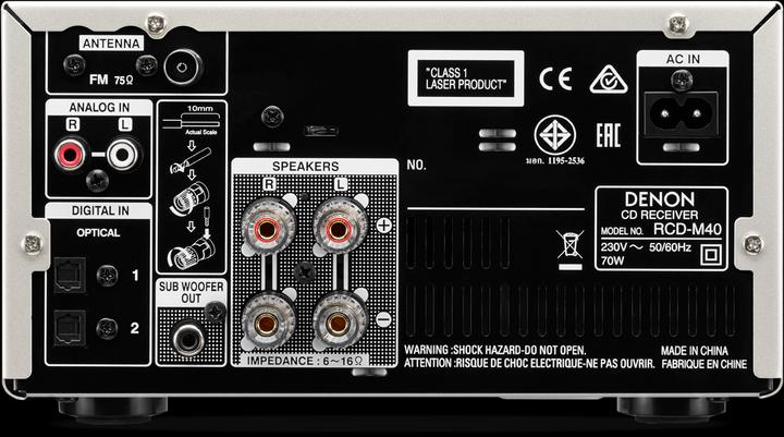 Image du produit Denon Rcd-M40 (Récepteur de CD)