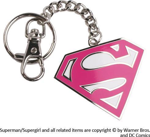 Noble Collection Superman Pink Logo