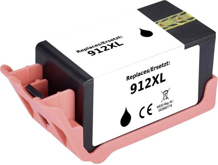 Produktbild Renkforce Tinte ersetzt HP 912 XL (3YL84AE) Kompatibel Schwarz RF-I-HP912XLBK R