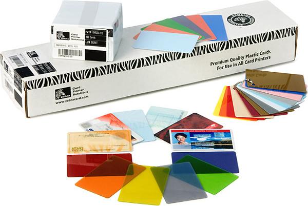 Produktbild Zebra Premier PVC 50mil (250) Visitenkarte 250 Stück(e)
