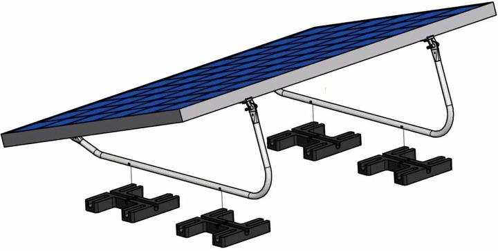 Image du produit Solar-Pac Kit de montage pour toit plat