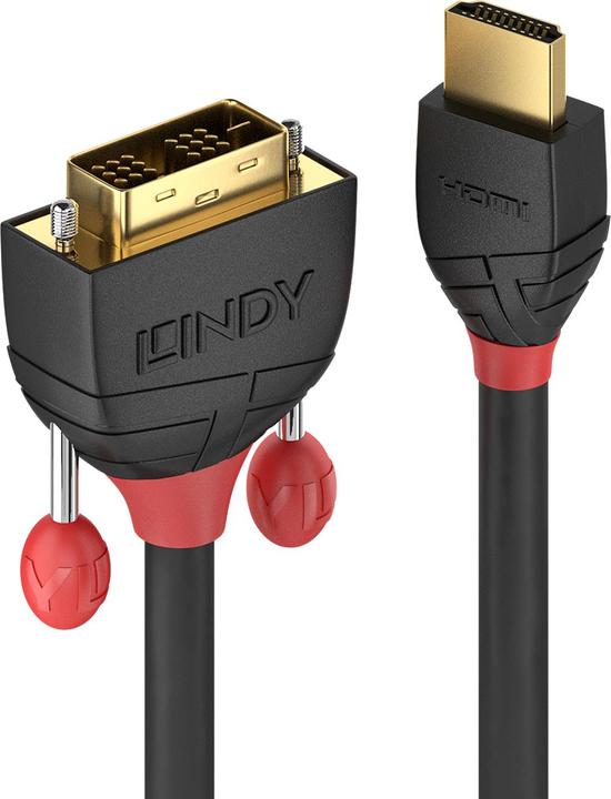 Immagine prodotto Lindy HDMI (Typ A) — DVI (3 m, HDMI, DVI)