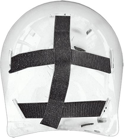 Actual product image Unihoc Goalie mask Shield Junior (One size)