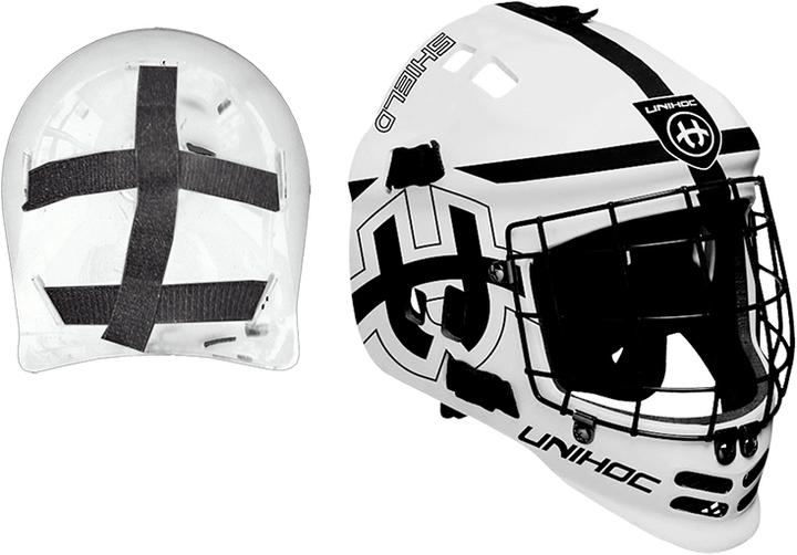 Actual product image Unihoc Goalie mask Shield Junior (One size)