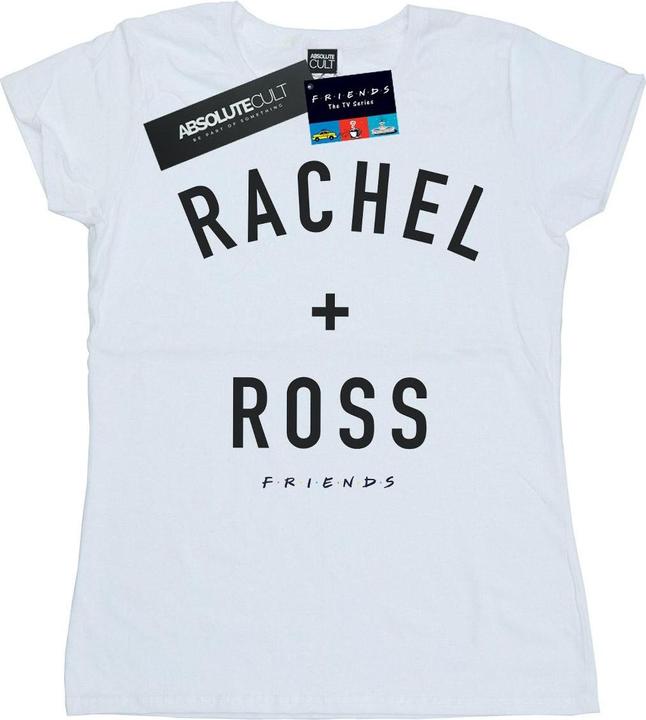 Friends Rachel And Ross Text TShirt (XXL)