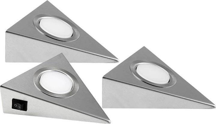 Actual product image Heitronic LED under cabinet light GENUA set of 3 (360 lm)