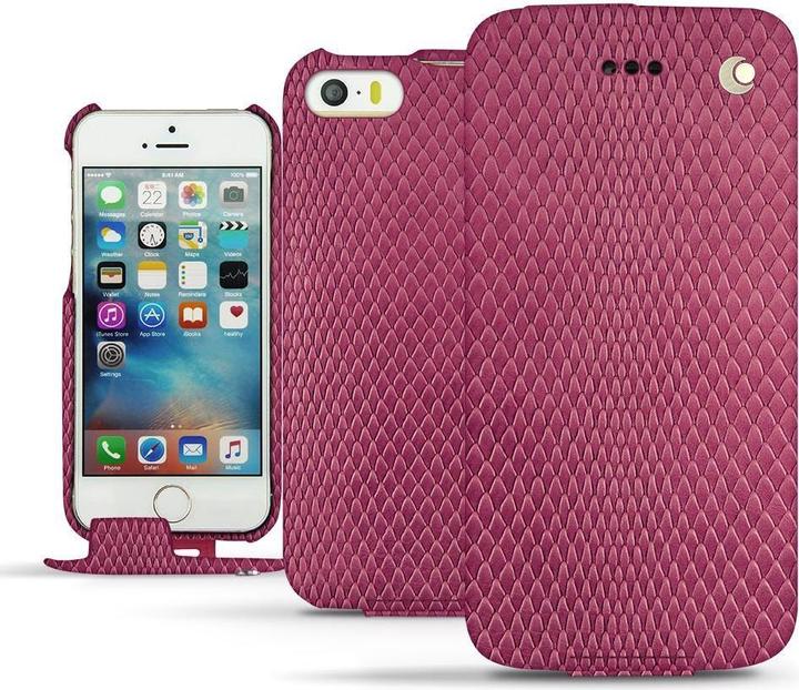 Actual product image Noreve Leather cover vertical (Apple iPhone SE)