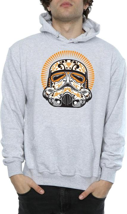 Immagine prodotto Star Wars Stormtrooper Dia De Los Muertos Felpa con Cappuccio Uomo (XL)