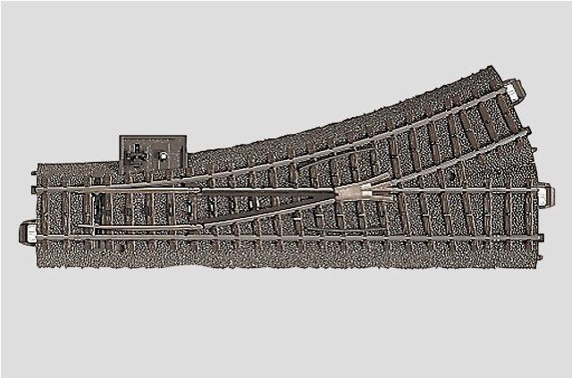 Produktbild Märklin H0 C-Gleis (mit Bettung) 24611 (Spur H0)