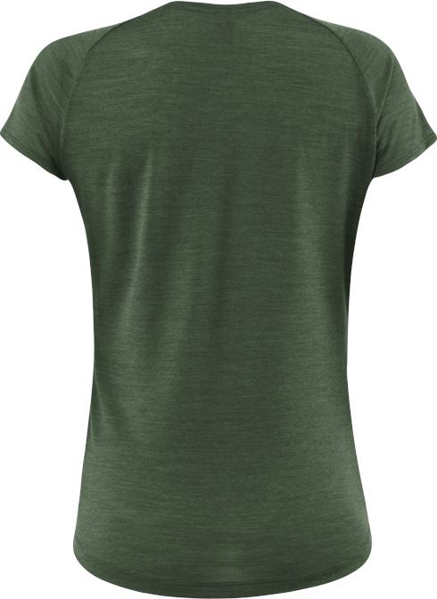 Actual product image Löffler Loeffler Hemd kurzarm W Printshirt Velo Merino - Tencel™ Olivgrün (42)