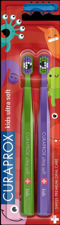 Immagine prodotto Curaprox Duo Pack bambini piccoli batteri Edizione 2022 (Morbido, 2 x)