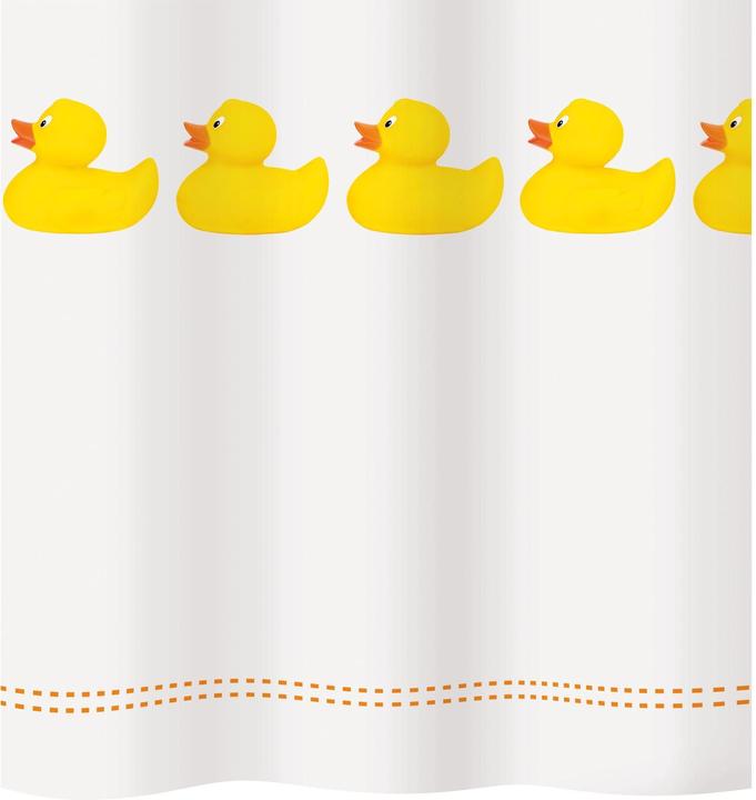 Actual product image Diaqua Shower curtain textile Duckie (180 x 200 cm)