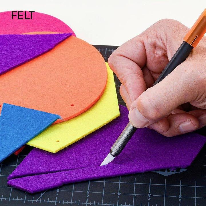Actual product image Slice Scalpel 160 mm ceramic, plastic black, orange 1 pc. (Cutters)