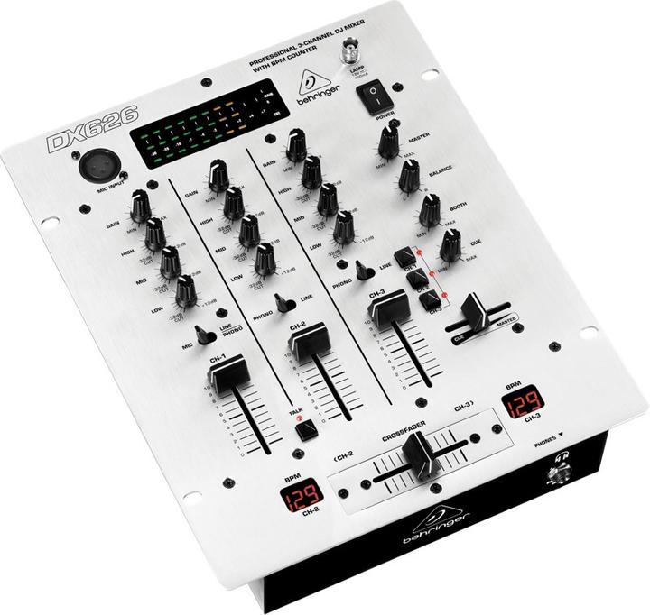 Produktbild Behringer DX626 PRO Mixer, 3-Kanal DJ Mixer