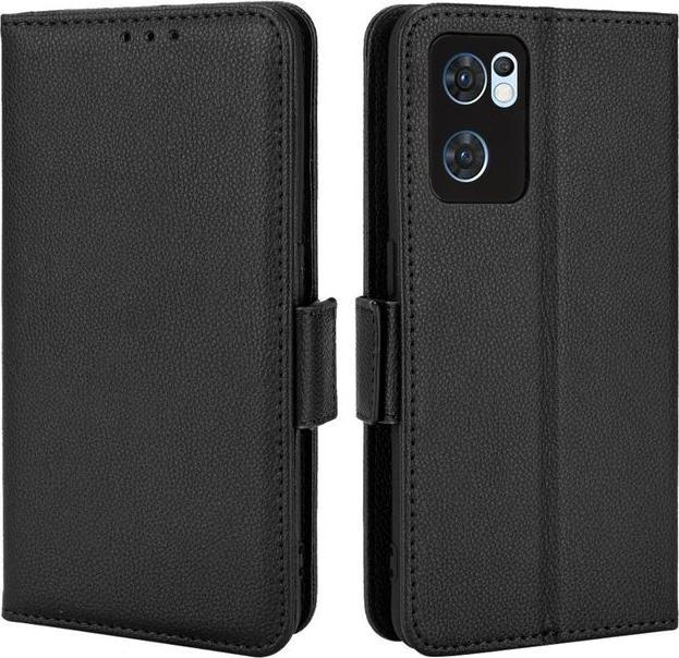 Produktbild MU Classic Litchi Leder Bookcover Series (Oppo Find X5 Lite, OPPO Reno7 Z 5G)