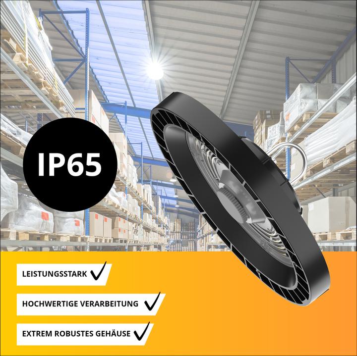 Image du produit Enova ELED 500110 - LED-HighBay UFO, 100 W, 14000 lm, 4000 K (14000 lm)