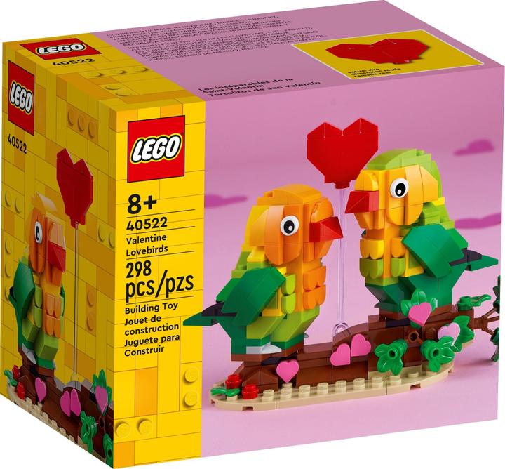 Image du produit LEGO Tourterelles de la Saint-Valentin (40522, LEGO Classic)