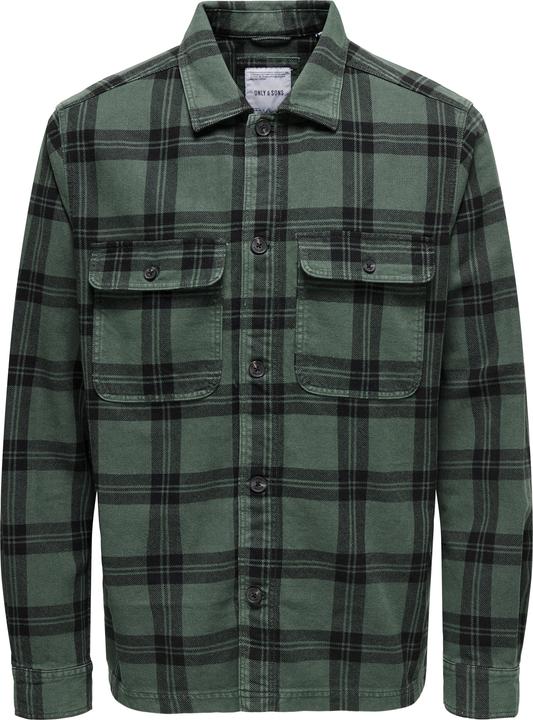 Only & Sons Onsoliver Twill Overdye Overshirt Bf