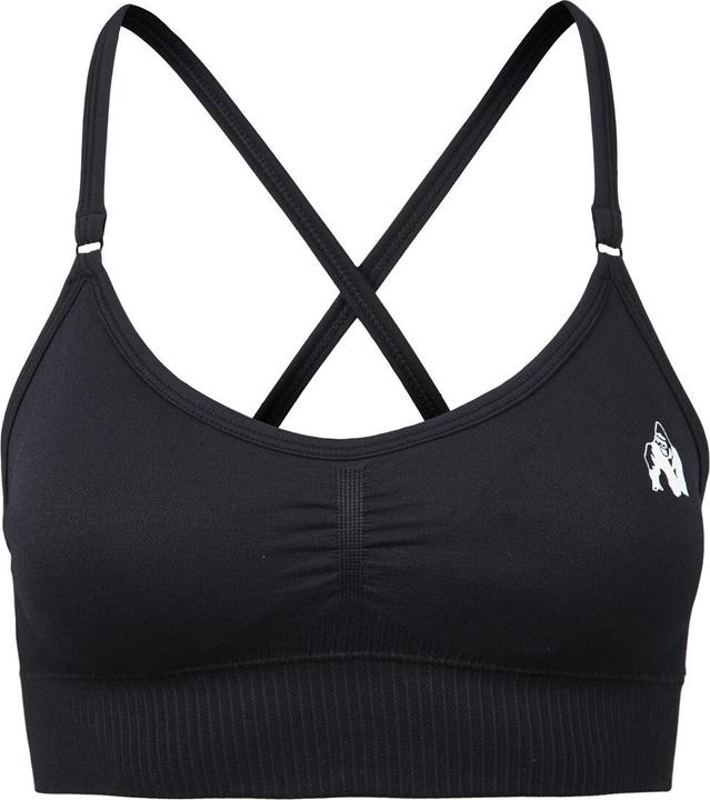 Gorilla Wear Olivia Seamless Sports Bra - schwarz (XS)