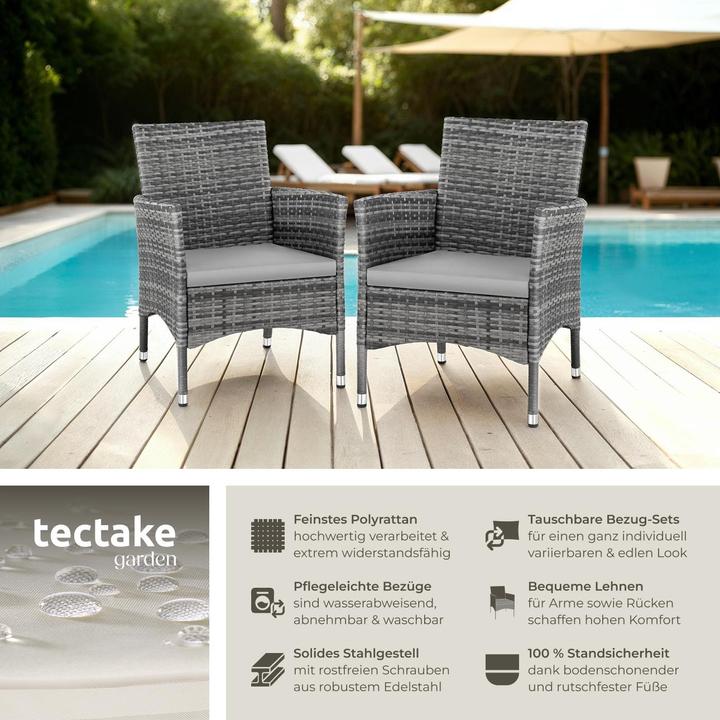 Produktbild tectake Rattansessel