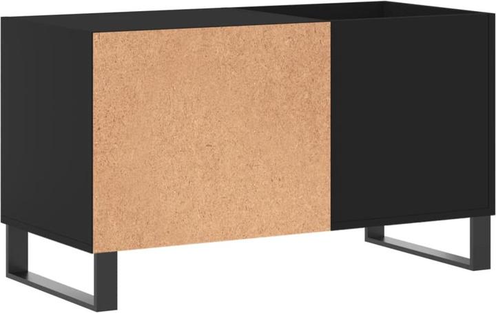 Actual product image VidaXL Plattenschrank Schwarz 85x38x48 cm Holzwerkstoff, Farbe