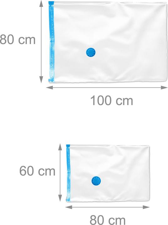 Actual product image Relaxdays 8x vacuum bags