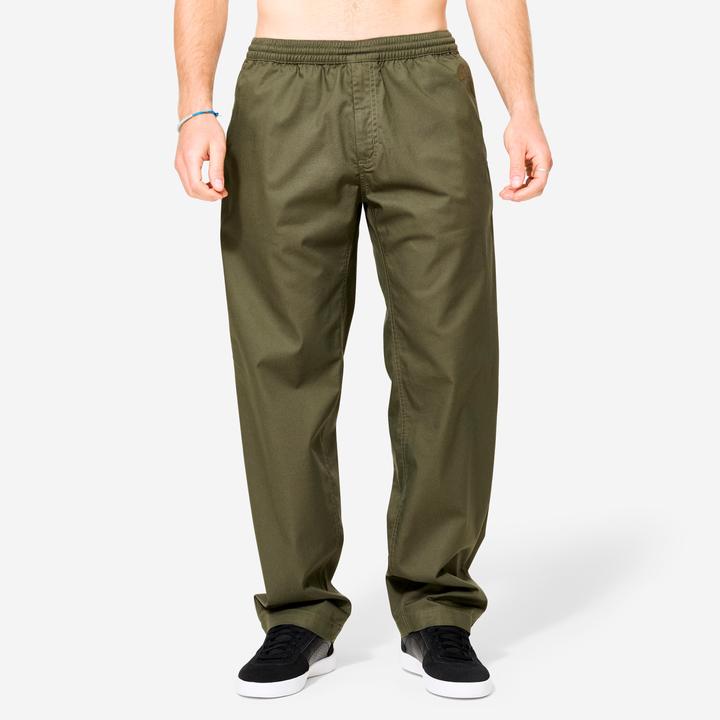 Actual product image Oxelo Hose Chino Skateboarding - CN500 Light khaki (XL)