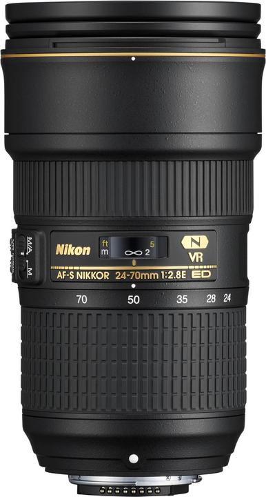 Actual product image Nikon AF-S Nikkor 24-70mm f/2.8E ED VR (Nikon F, full size)