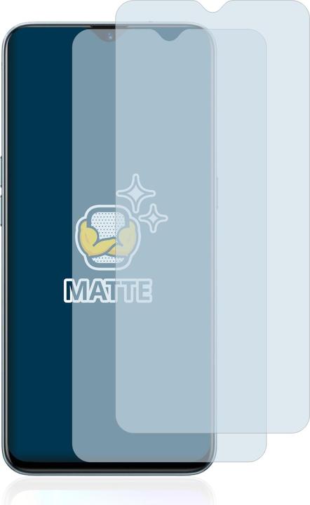 Actual product image BROTECT Anti-glare screen protector matt (2 Piece, Realme X2)