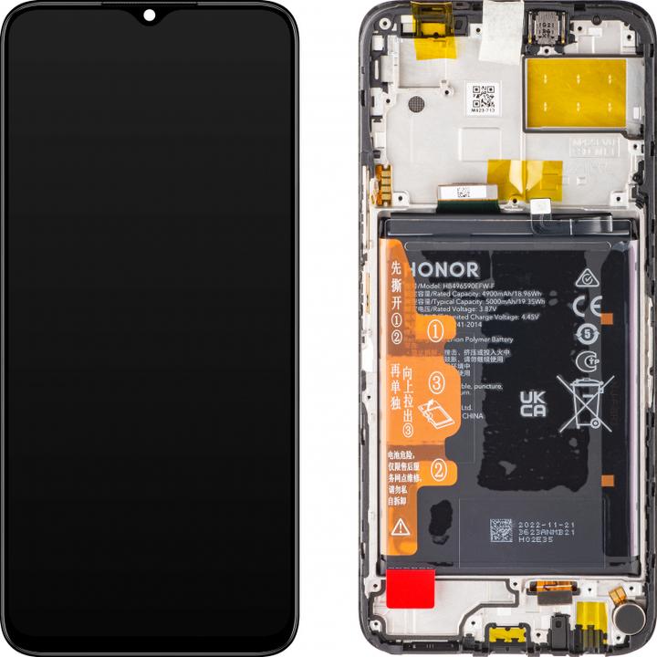 Actual product image Honor Display Unit für X8 5G, mit Akku, Midnight Schwarz (Display)