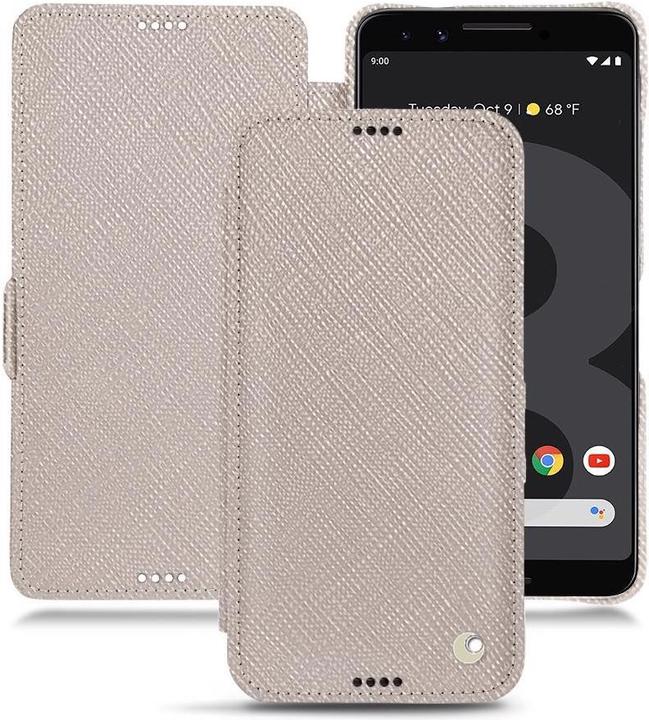 Actual product image Noreve Leather case horizontal (Google Pixel 3)