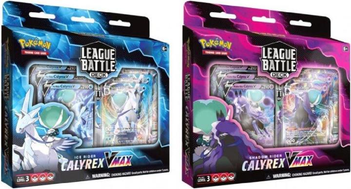 Image du produit Pokémon TCG - Calyrex VMAX Q2 League Battle - Shadow Rider (Anglais, Pack de boosters)