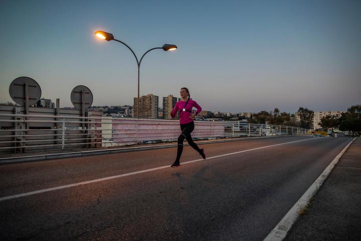 Actual product image Kiprun Runlight 900 USB V2 Chest Running Light