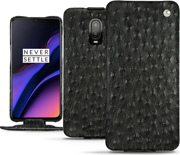 Actual product image Noreve Leather cover vertical (OnePlus 6T)