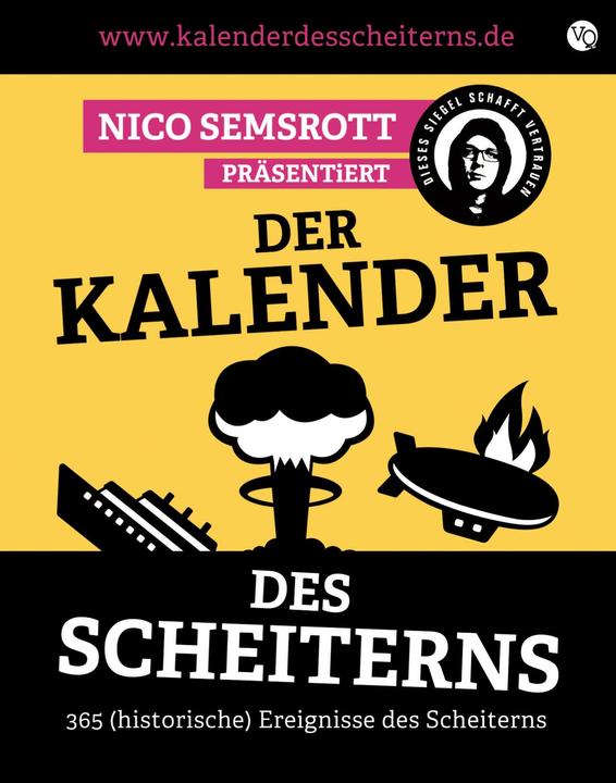 Semsrott:Der Kalender des Scheiterns (Harter Einband, Deutsch)