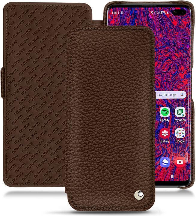 Actual product image Noreve Leather case horizontal (Samsung Galaxy S10+)