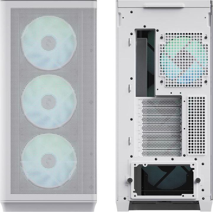 Produktbild AeroCool Geh Midi APNX C1 MicroATX/ATX/MiniITX o.N. (white) (mATX, ATX, Mini-ITX)