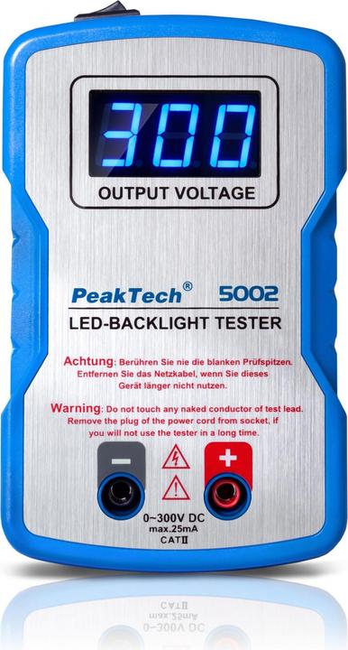 Actual product image Peaktech P 5002 LED tester