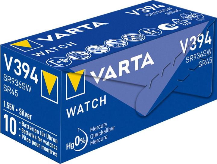 Produktbild Varta V394 / SR936W (1 Stk., SR45, 67 mAh)