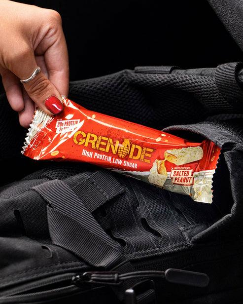 Produktbild Grenade Carb Killa White Chocolate Salted Peanut Proteinriegel (12x60g) (Weisse Schokolade, Erdnuss, 1 Stk., 800 g)