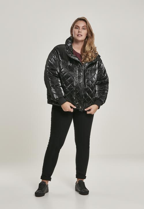 Actual product image Urban Classics Ladies Vanish Oversized Diamond Quilt Jacket (3XL)