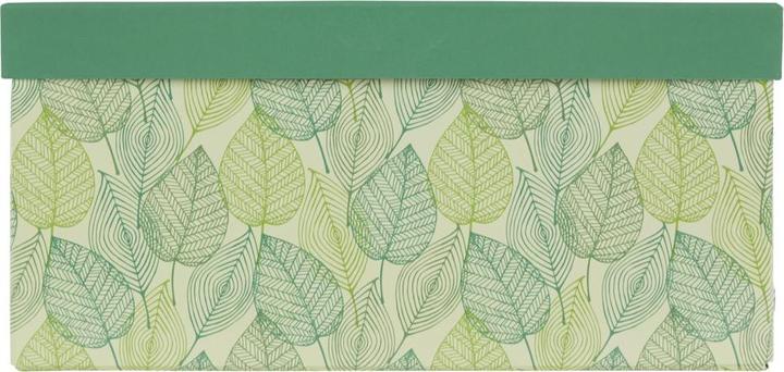 Actual product image Idena Storage box foldable green 37.5x28x18cm