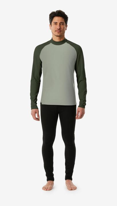 Produktbild Wedze Skiunterwäsche Funktionsshirt Herren - BL500 dunkelgrün/hellgrün (M)