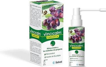Produktbild Apart Vincicalm Throat Spray 25ml Moisturizer and Lubricant for Mouth and Throat (Körperlotion, 25 ml)