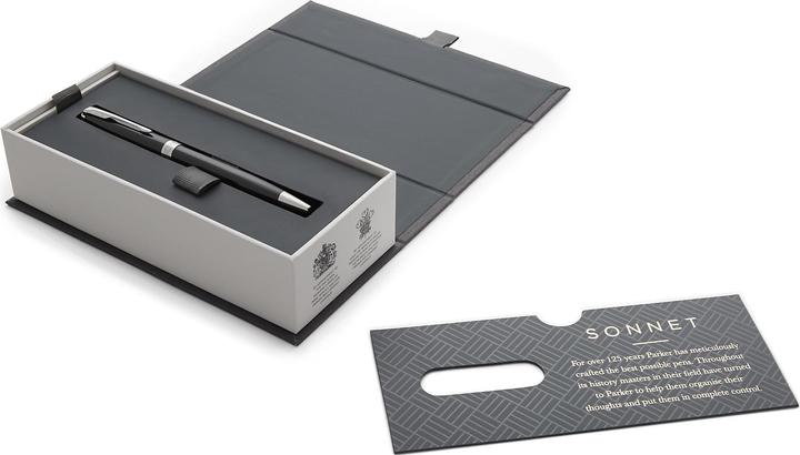 Produktbild Parker Pen Kugelschreiber SONNET Black Lacquer P.T. (M, schwarz) (Schwarz, 1 x)
