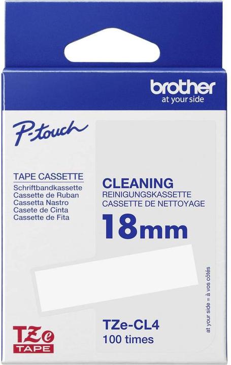Produktbild Brother TZE-CL4 Reinigungskassette (1.80 cm, Schwarz)