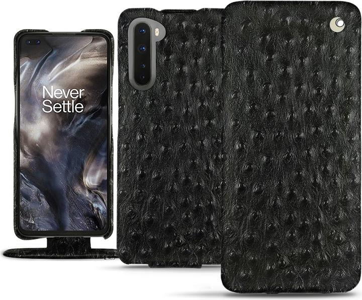 Actual product image Noreve Leather cover vertical (OnePlus North)