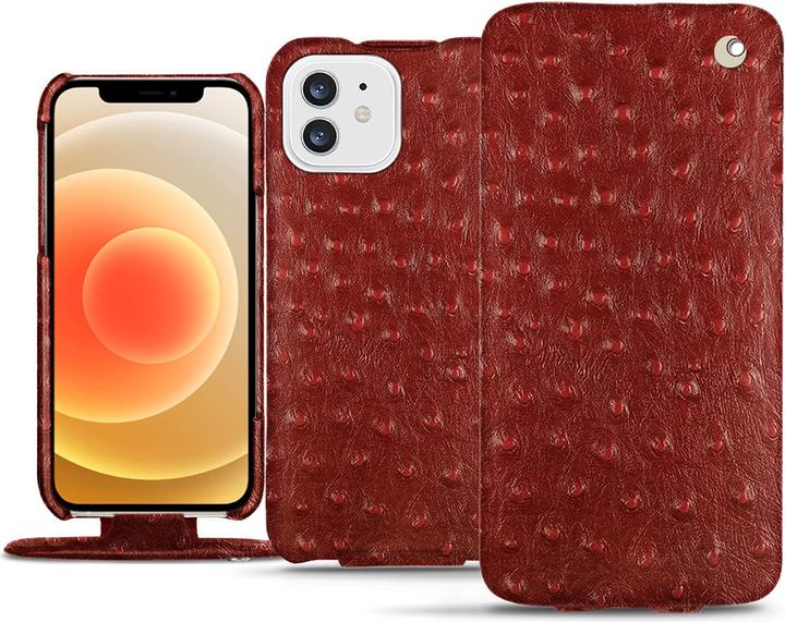 Actual product image Noreve Leather cover vertical (Apple iPhone 12)